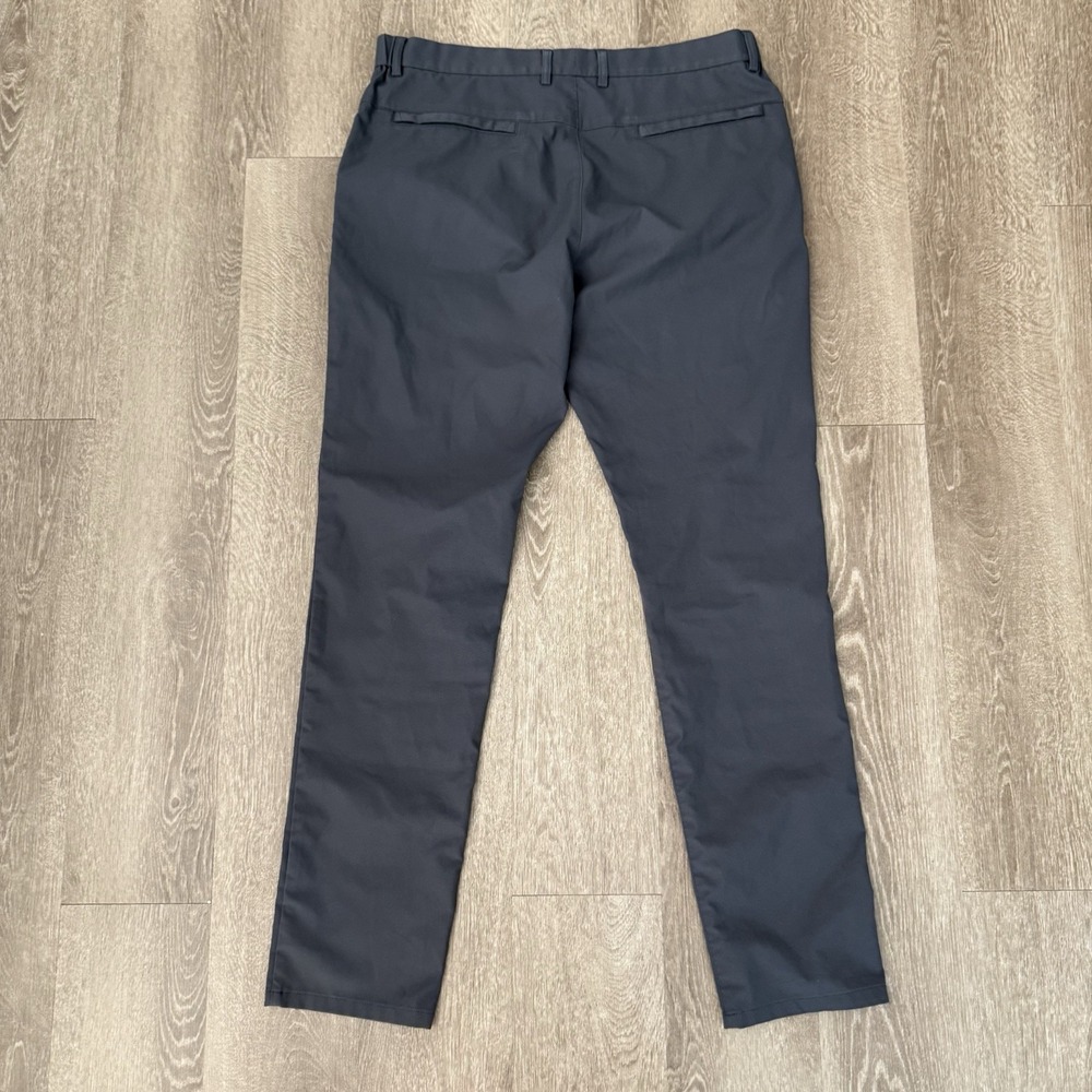 Jack Archer Slim Straight Fit Tech Pants Men's 35x32 Charcoal Grey Performance - Picture 4 of 7